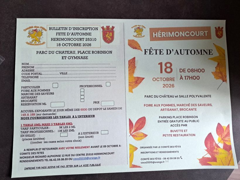 Fête d'automne