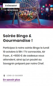 Soir�e Bingo