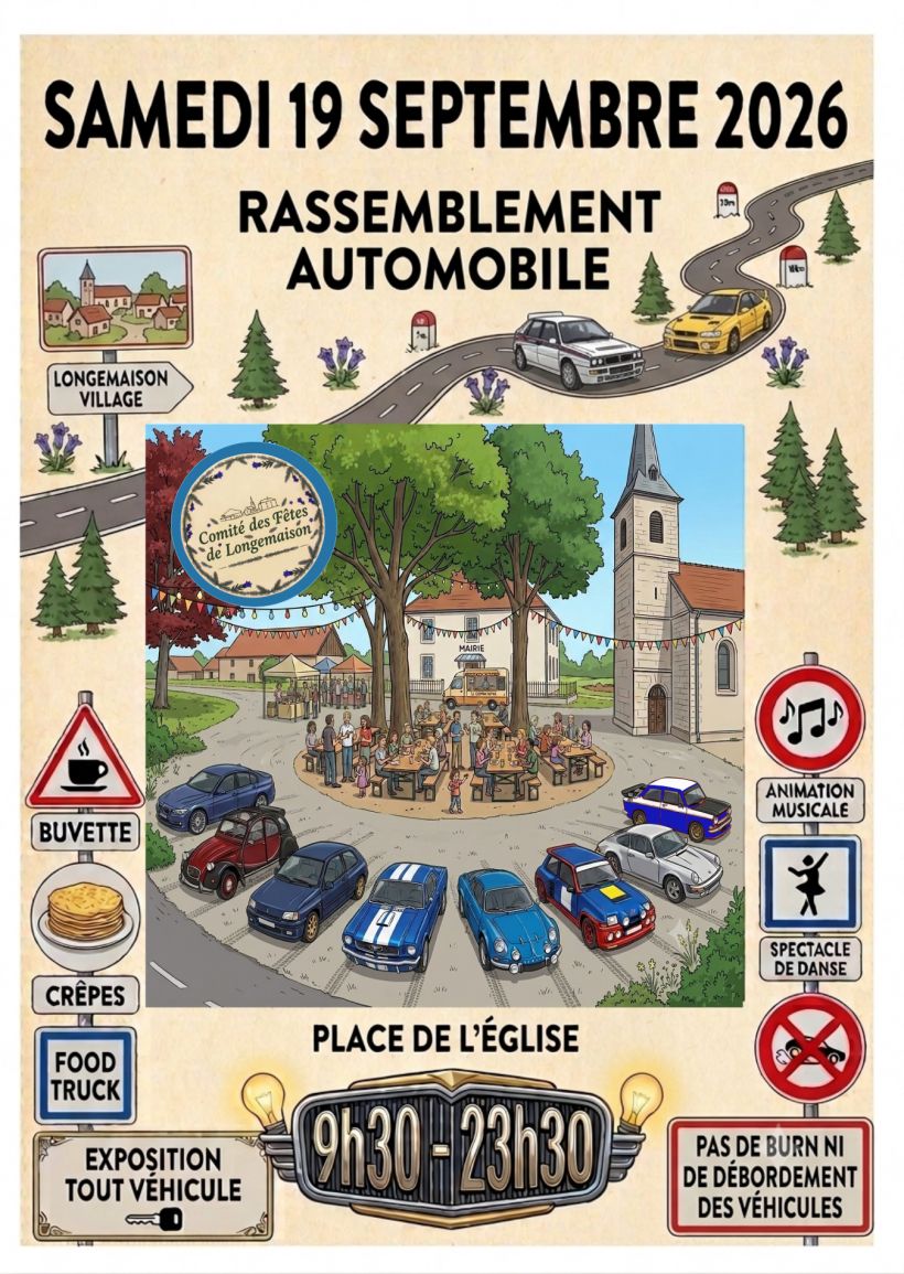 Rassemblement automobile