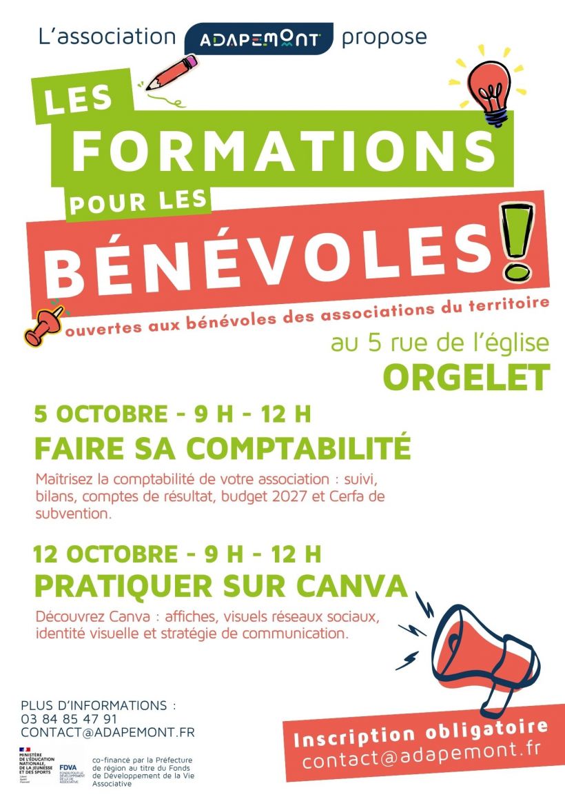 Formation pour les b�n�voles - COMMUNICATION