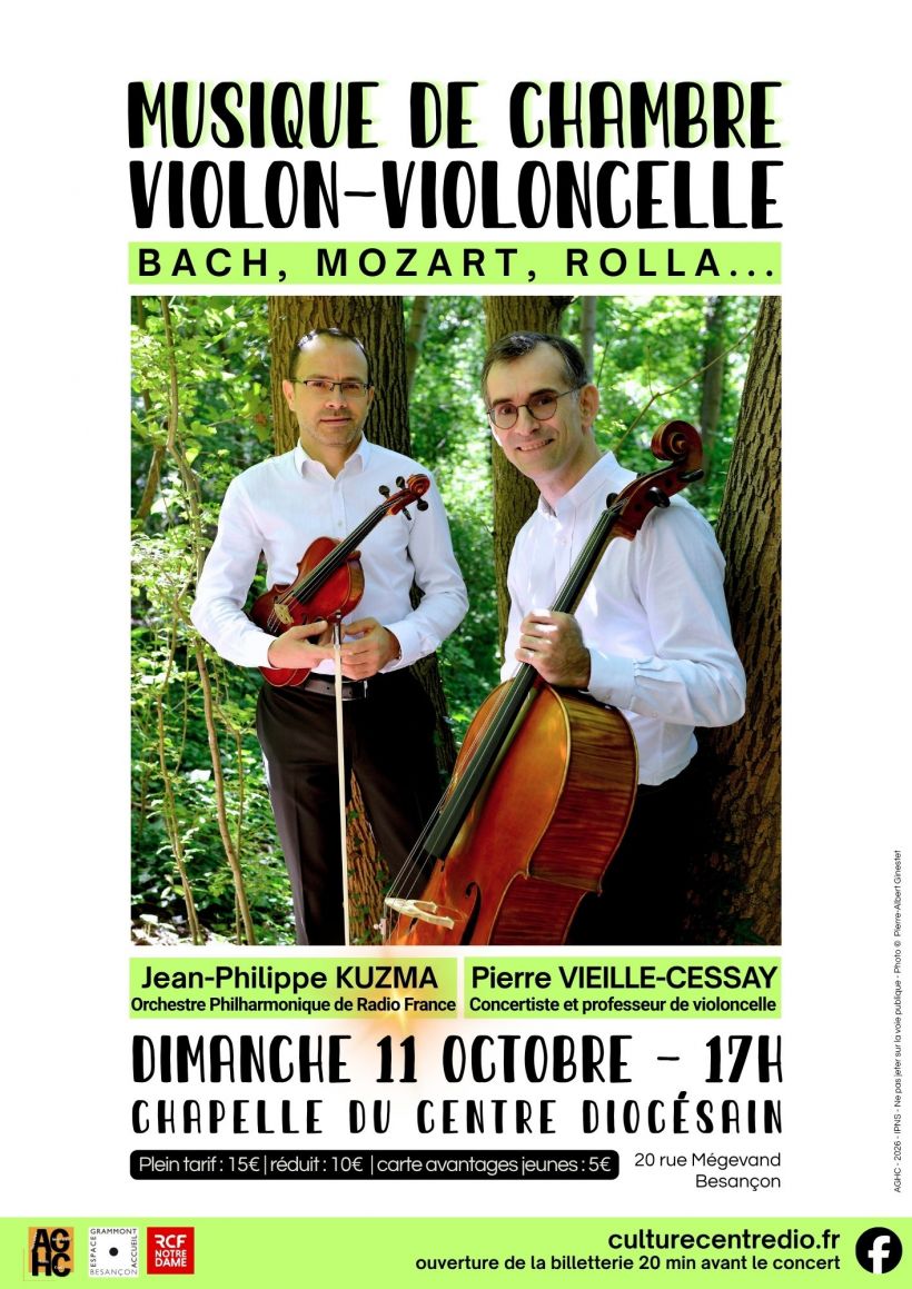 DUO VIOLON-VIOLONCELLE