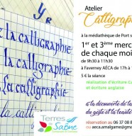 Atelier calligraphie, la belle �criture