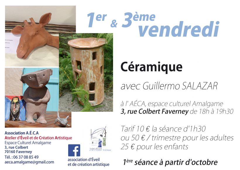 Atelier poterie, c�ramique