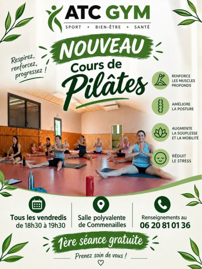 COURS DE PILATES