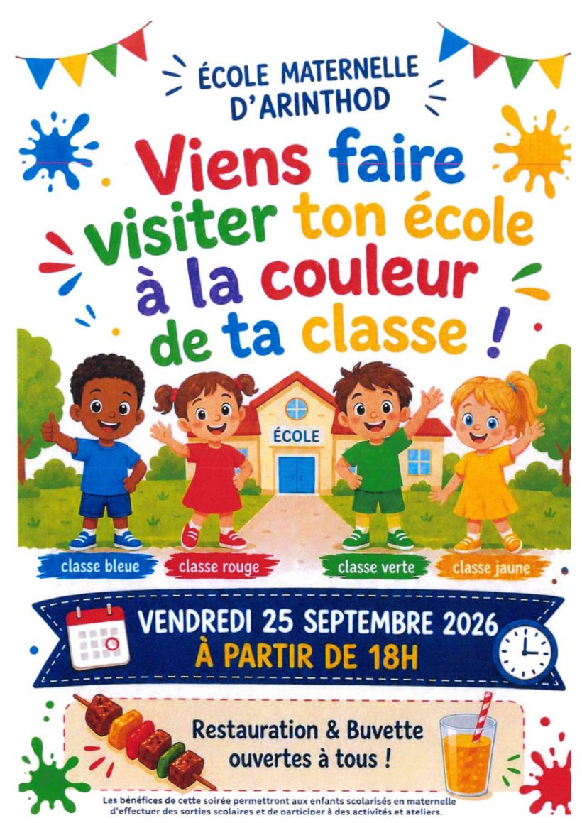 Viens faire visiter ton �cole � la couleur de ta classe !