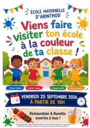 Viens faire visiter ton �cole � la couleur de ta classe !