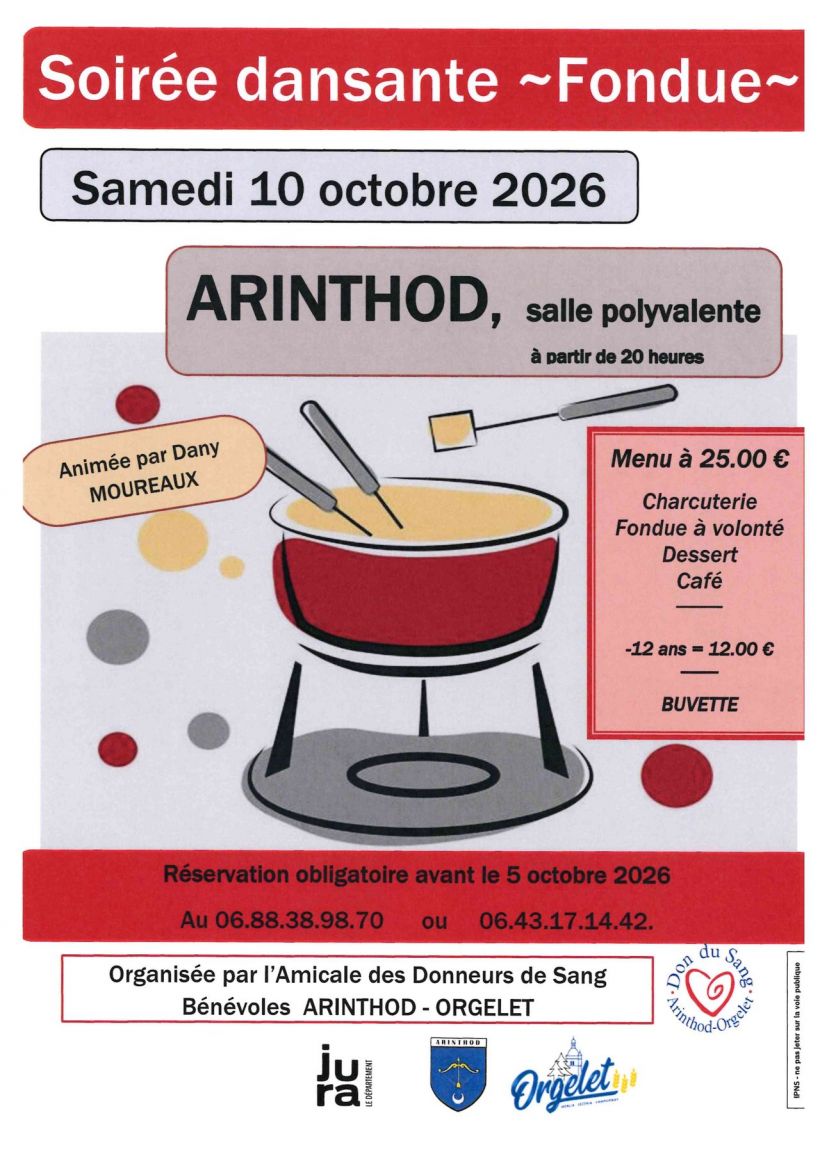 Soir�e dansante - Fondue