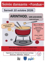 Soir�e dansante - Fondue