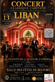 Concert Classique caritatif au profit du Liban