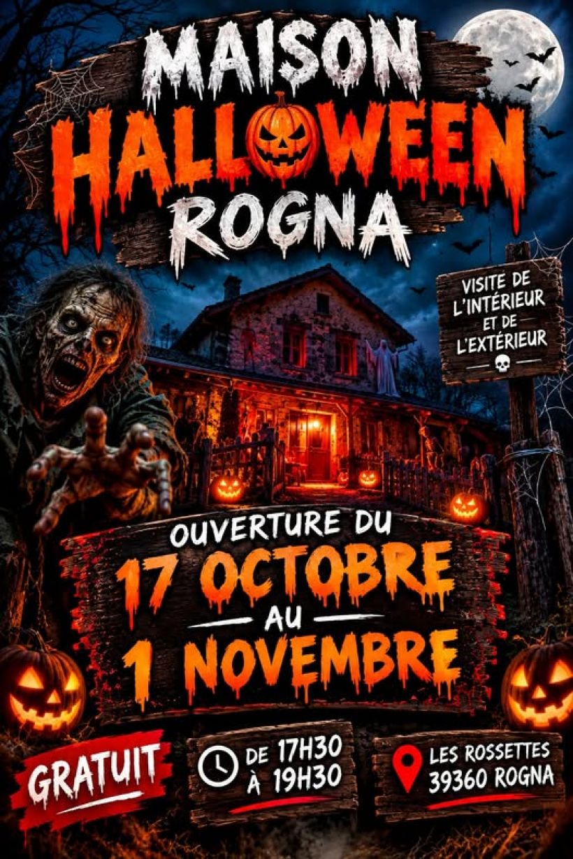 Maison Halloween du JURA