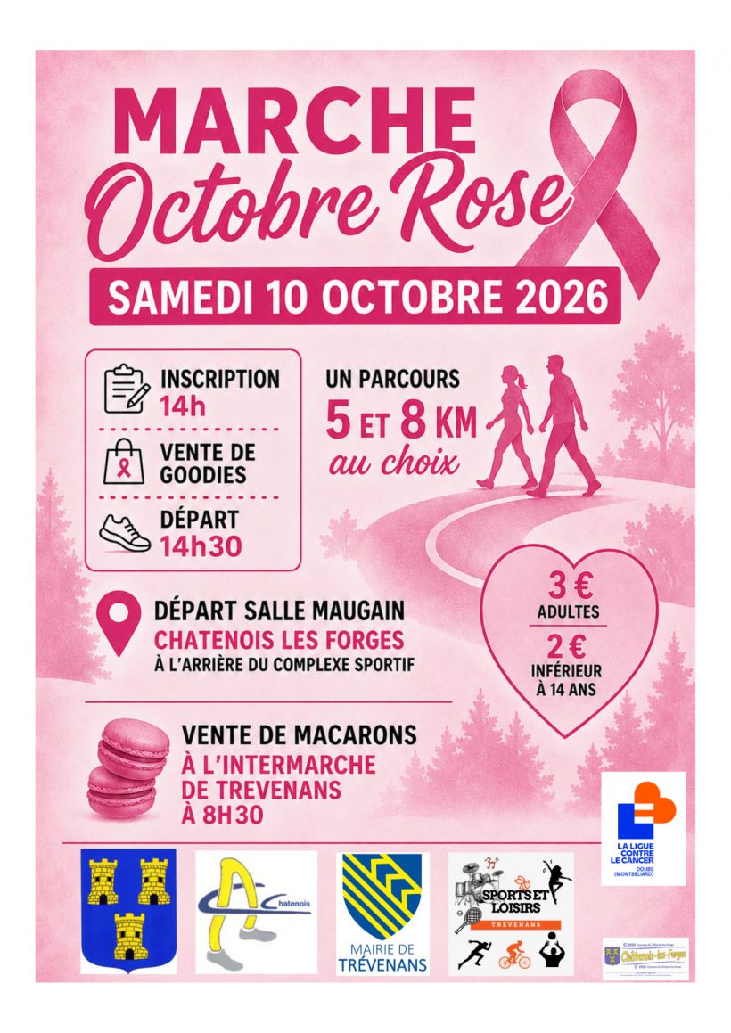 Octobre Rose - Marche