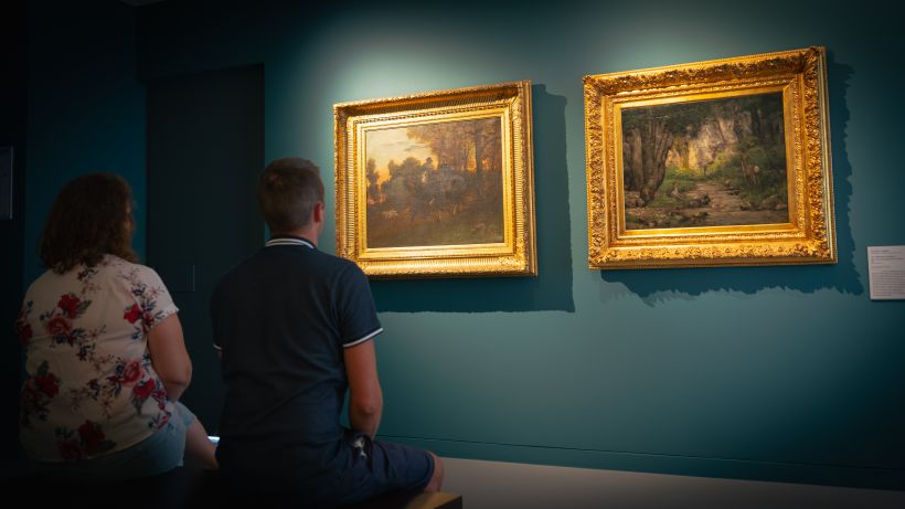 Visite sens'ationnelle du musée courbet