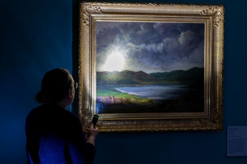 Visite � la lanterne du mus�e Courbet
