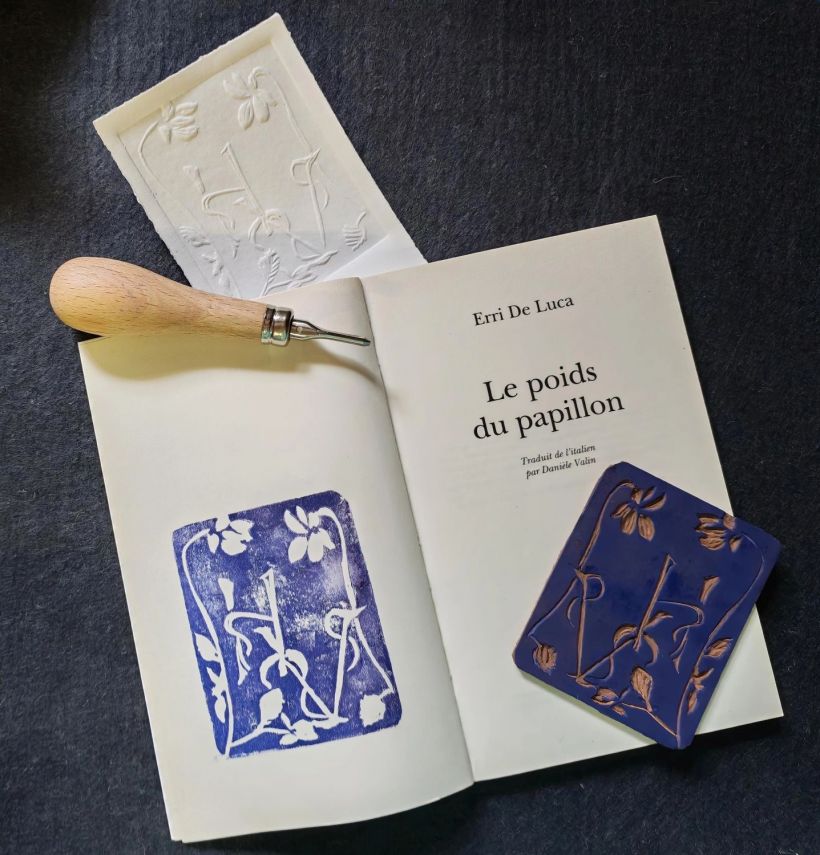Atelier de création d'ex-libris personnalisés en linogravure