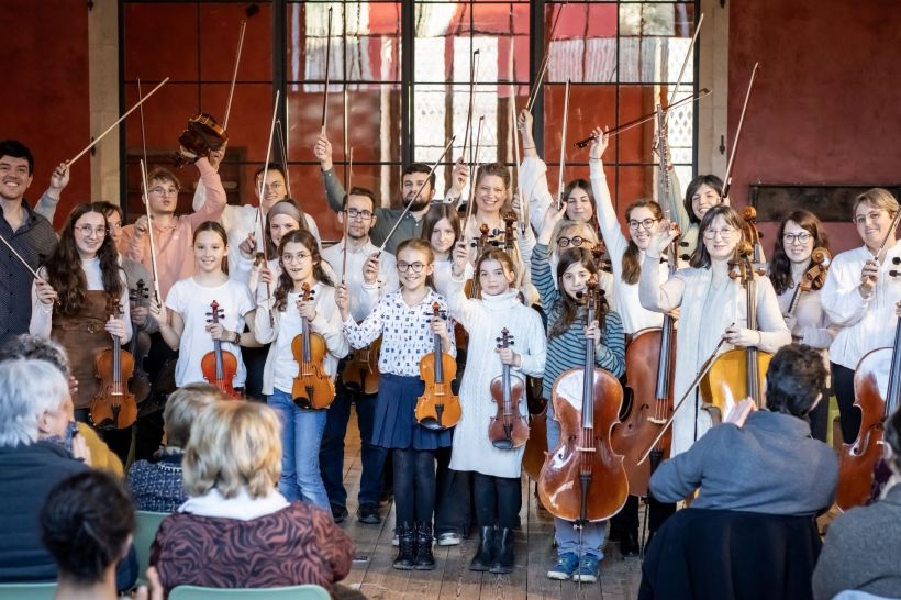 R�p�titions publiques du stage d'Orchestre � Cordes