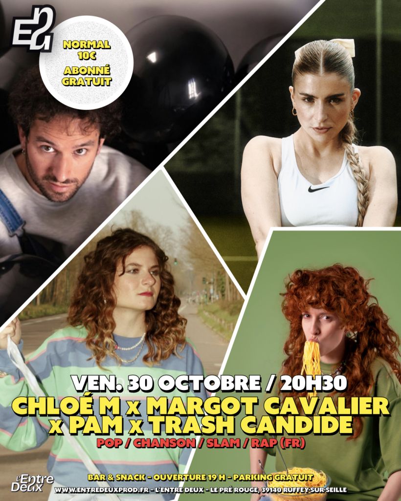 Chlo� M x Margot Cavalier x Pam x Trash Candide