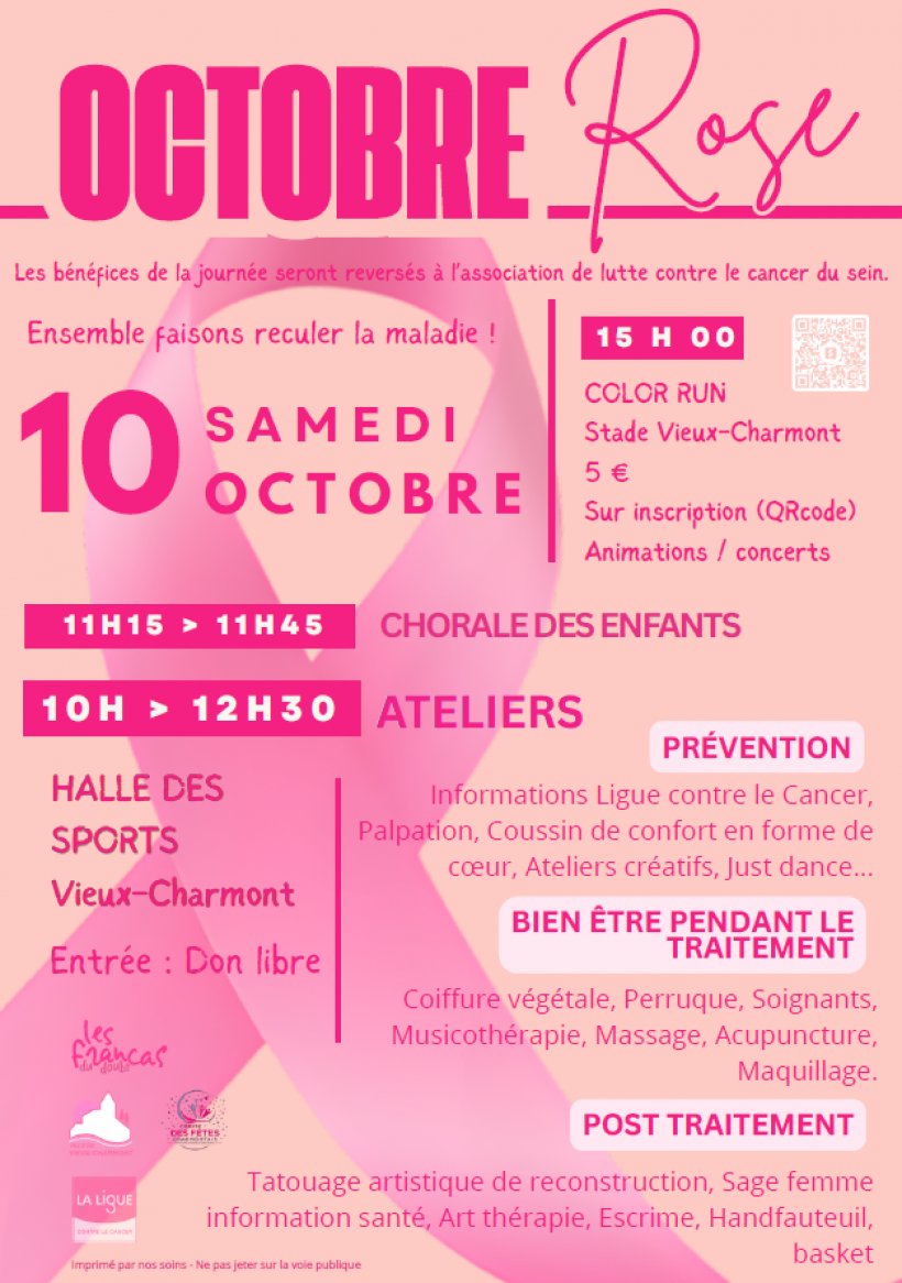 OCTOBRE ROSE - Color Run