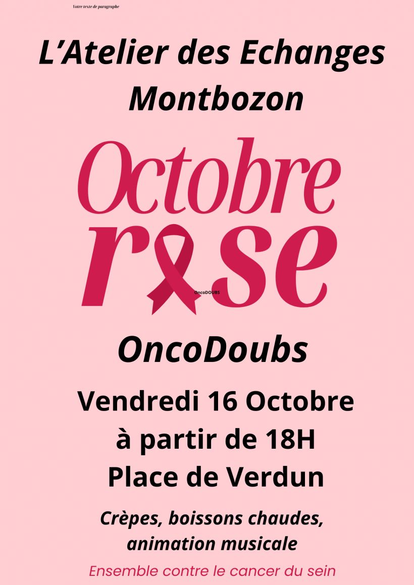 Soirée octobre rose