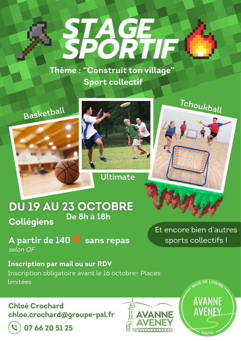 Stage sportif
