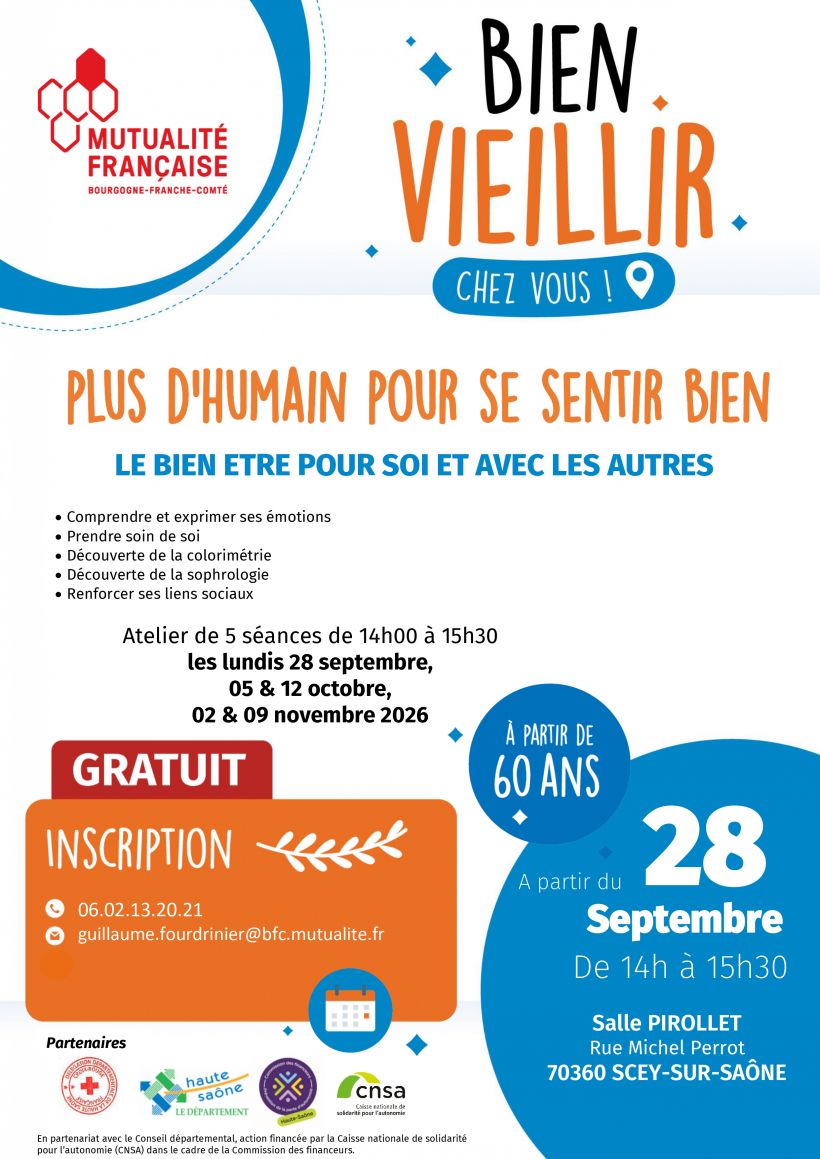 Atelier santé : Plus d'humain pour se sentir bien