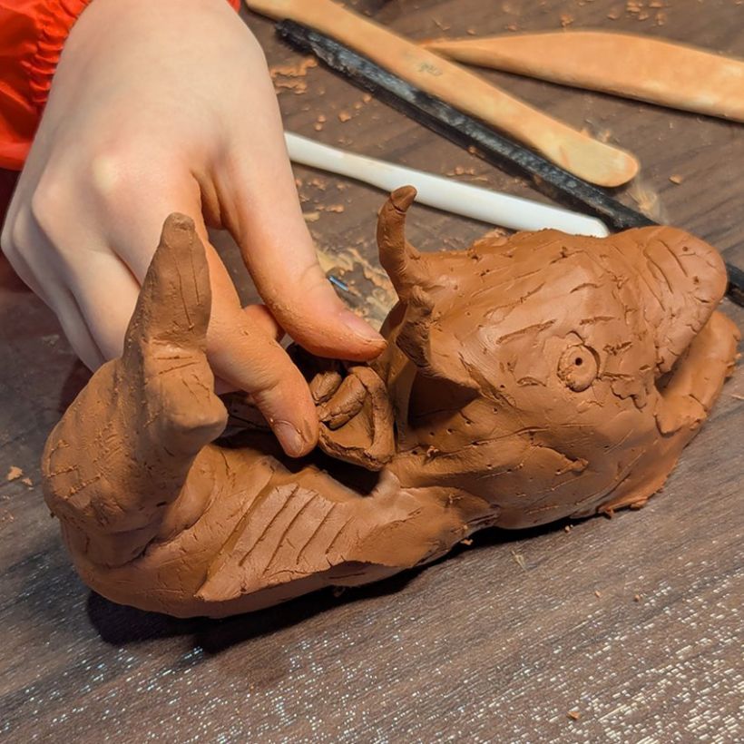 Atelier : Cr�ature en argile