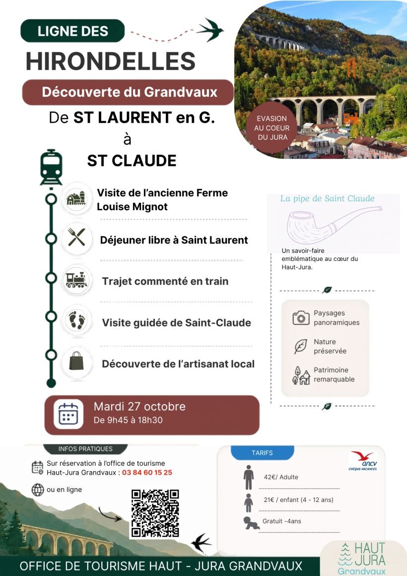 Excursion sur la Ligne des Hirondelles