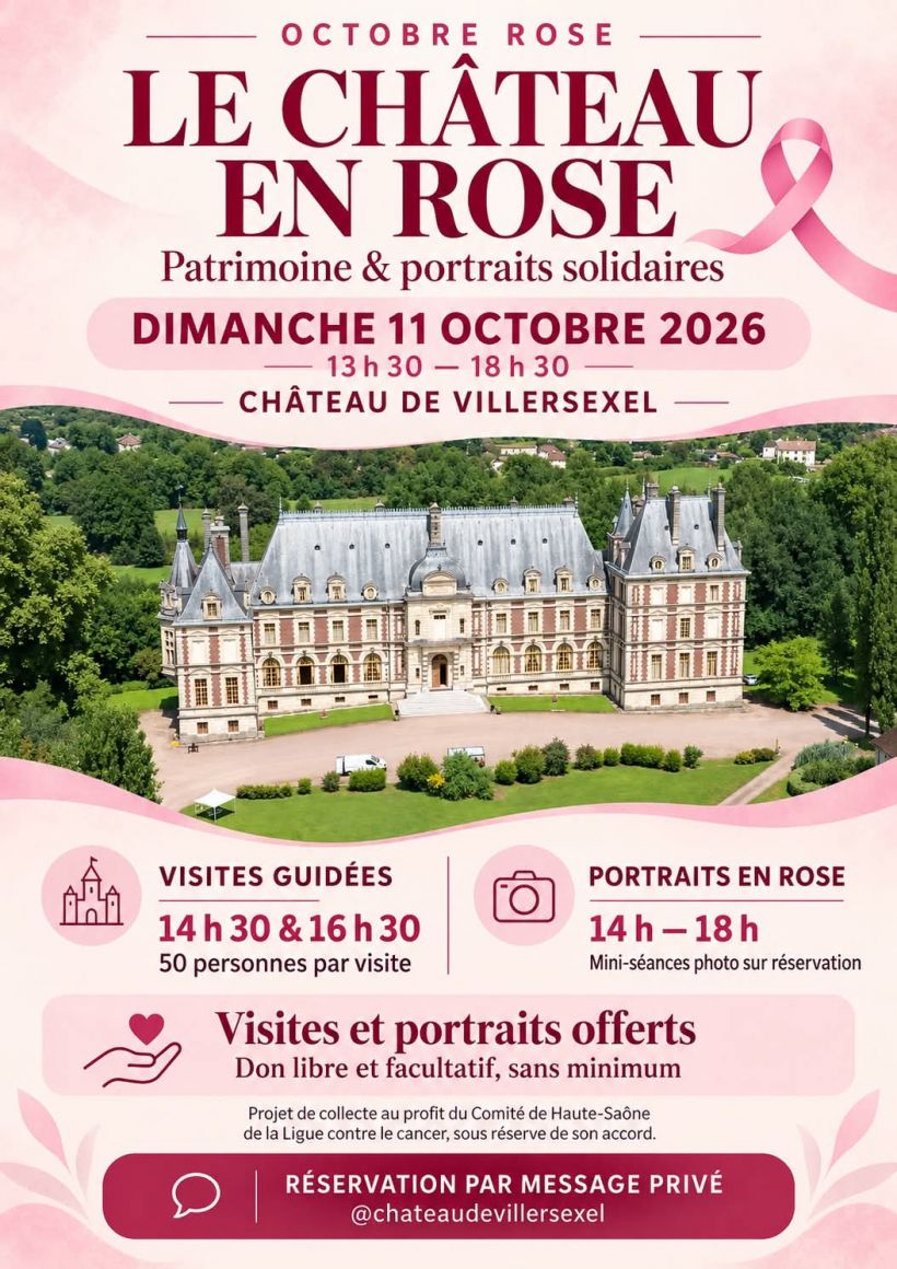 Octobre Rose au ch�teau