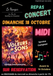 Repas-Concert avec Les Voleurs de sons