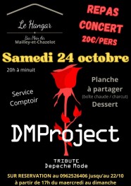 Repas concert avec DMPROJECT