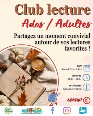 Club lecture / Ados-Adulte