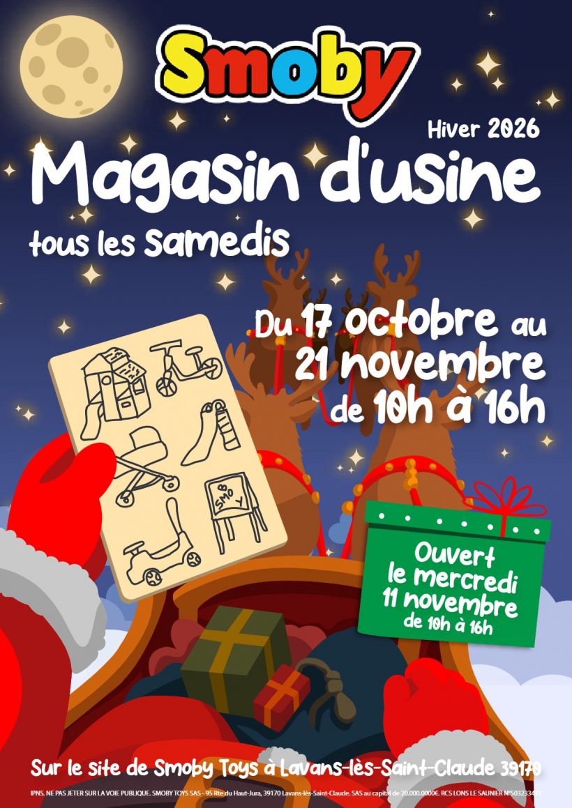 Ouverture du Magasin d'usine SMOBY
