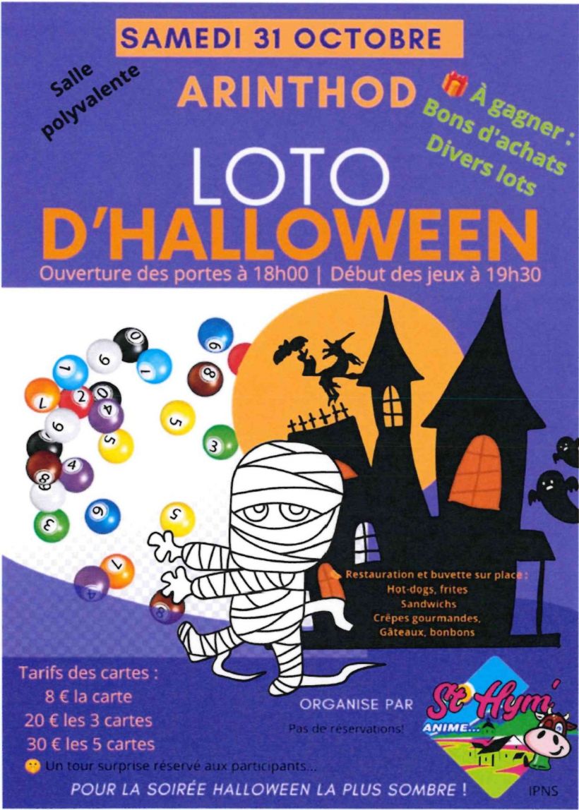 LOTO D'HALLOWEEN