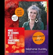 Rencontre litt�raire avec St�phanie Durdily