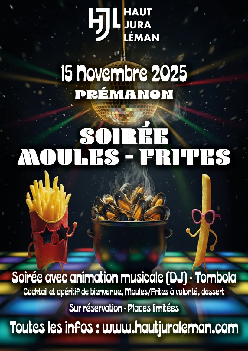 repas dansant Moules Frites