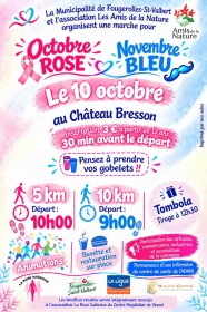 Marche solidaire d'Octobre Rose & Novembre Bleu