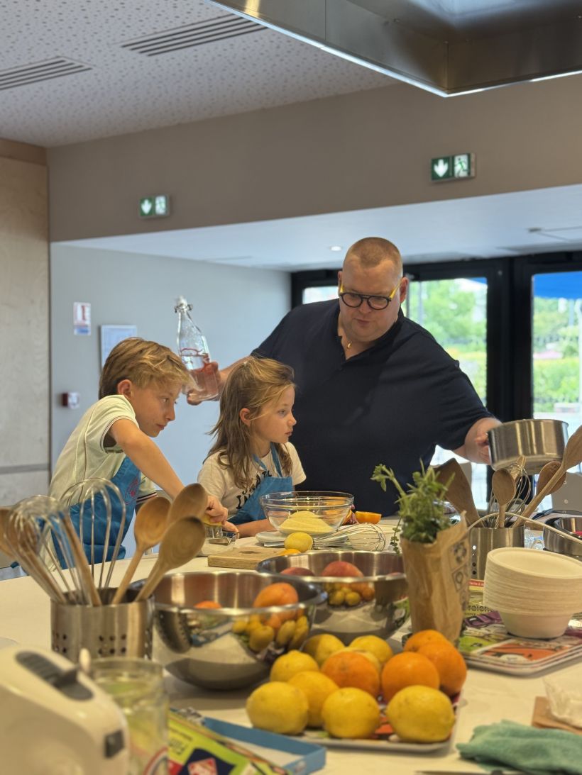 Atelier cuisine avec un chef