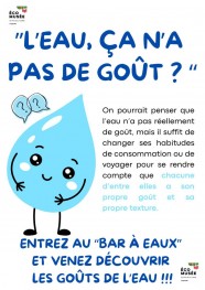 F�te de la science : Bar � eaux