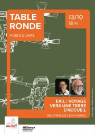 TABLE RONDE : Exil, voyage vers une terre d'accueil