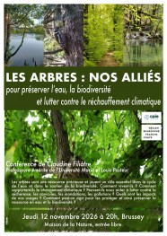 CONFÉRENCE : LES ARBRES, NOS ALLIÉS