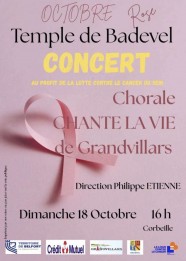 Concert pour Octobre Rose