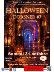 Visite des d�cors d'Halloween au Fort Dorsner