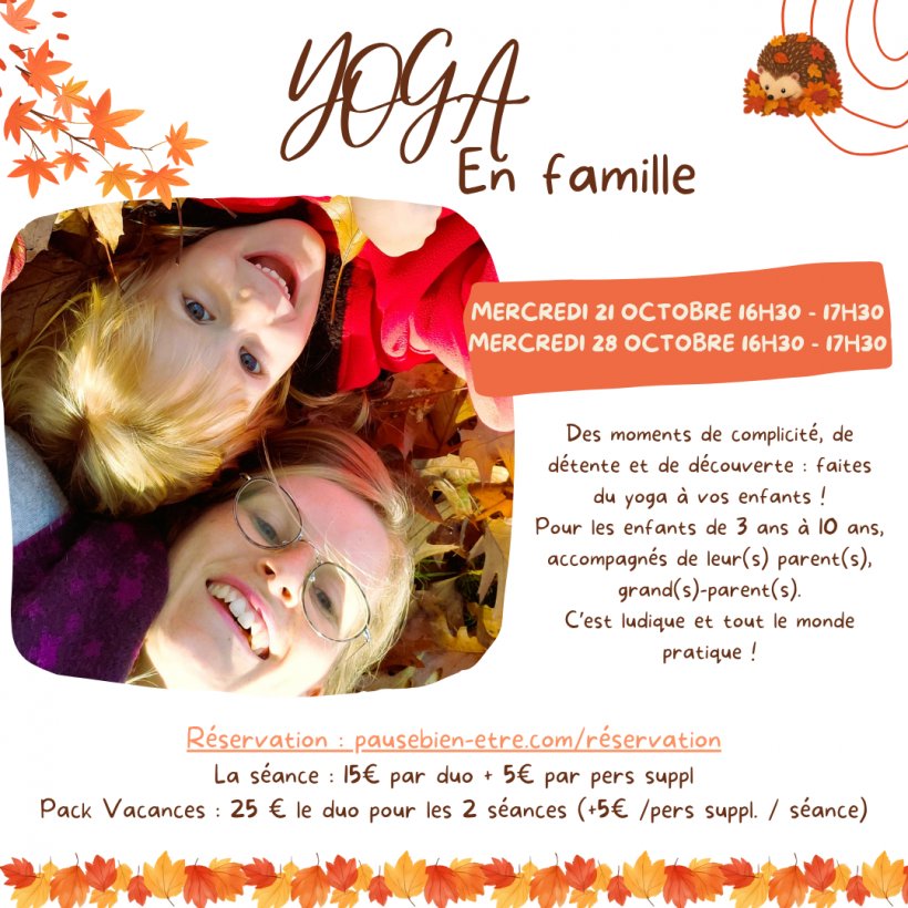 Yoga famille (parents enfants)