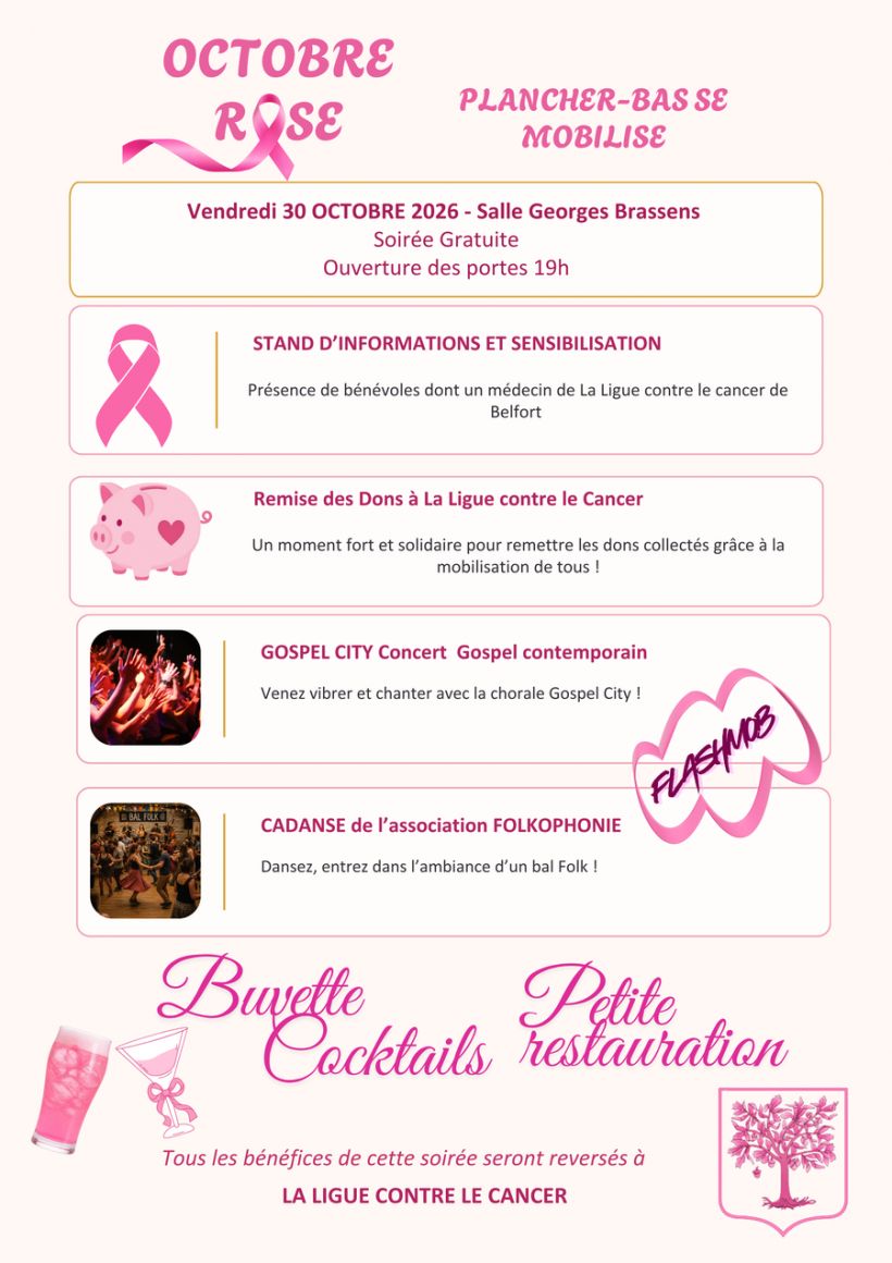 Soirée Octobre rose