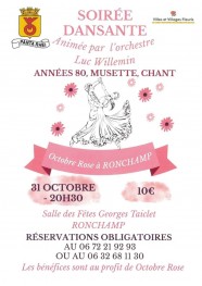 Octobre Rose - SOIR�E DANSANTE