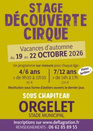 Stage d�couverte cirque