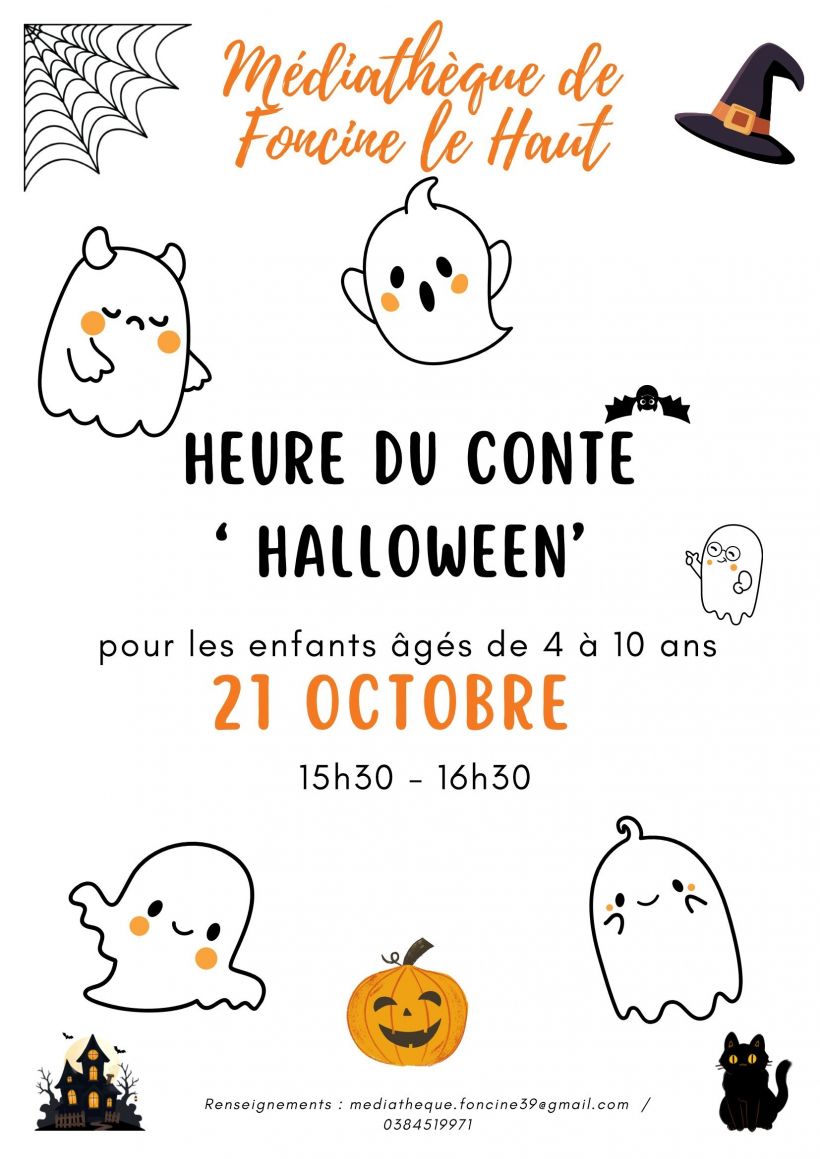 L'heure du conte Halloween