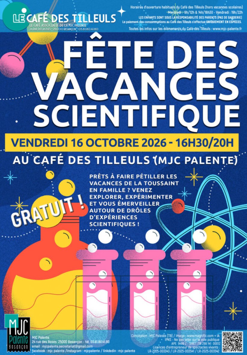 Fête des vacances scientifiques