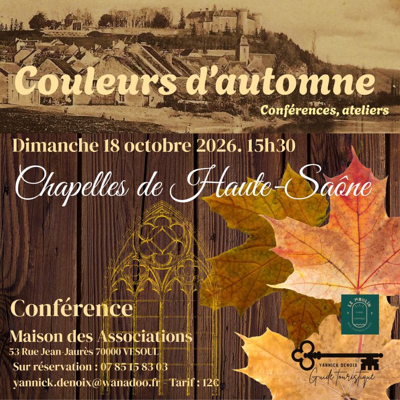 Conférence : Chapelles de Haute-Saône