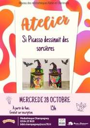 Atelier : si Picasso dessinait des sorci�res