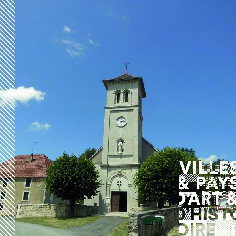 Visite de la mairie et l'�glise Saint-Mam�s